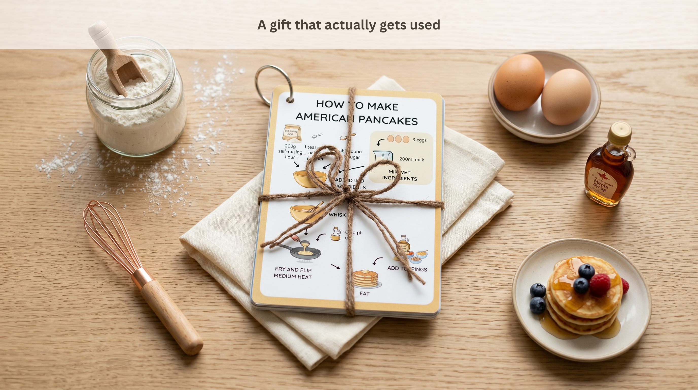 ClearCook starter set styled as a useful cooking gift